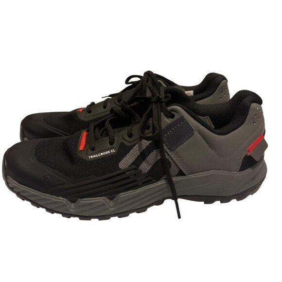 NEW! ADIDAS Five Ten Trailcross Clip Mountain Bike Shoes Black GZ9840 Men's 7.5 - Picture 4 of 8